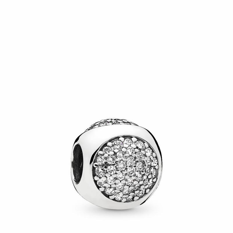 Pandora Dazzling Droplet Charm - Sterling Silver/Cubic Zirconia - Canada | BM5164ZR